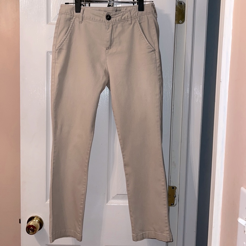 Size 0 OLD NAVY BOOT CUT KHAKIS